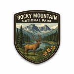 Rocky Mountain National Park  Sticker (Peel N' Stick)